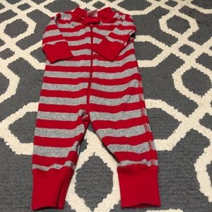 Hanna Andersson striped infant pajamas